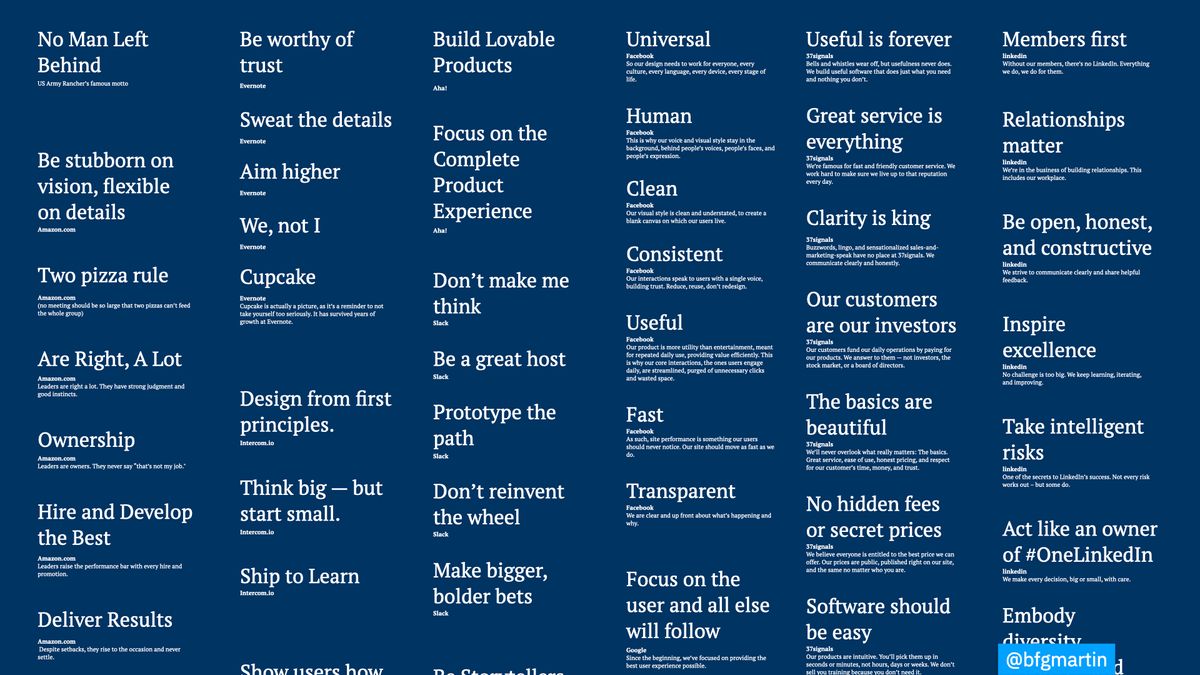 Why your values are useless